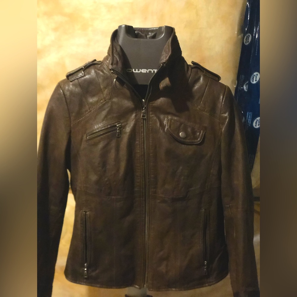 Leather jacket